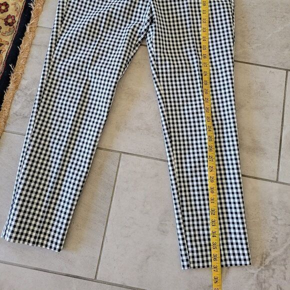 Donna RICCO CHECKERED ANKLE/CROPPED PANTS SIZE 8‎ - Picture 10 of 12